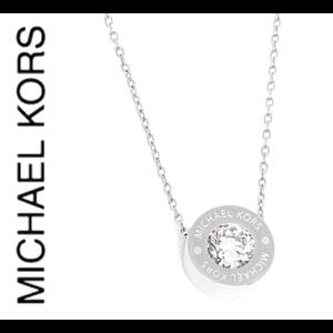 NWT Micheal Kors Signature CZ pendent necklace